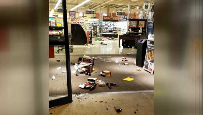 Woman drives through store after refused gift card purchases