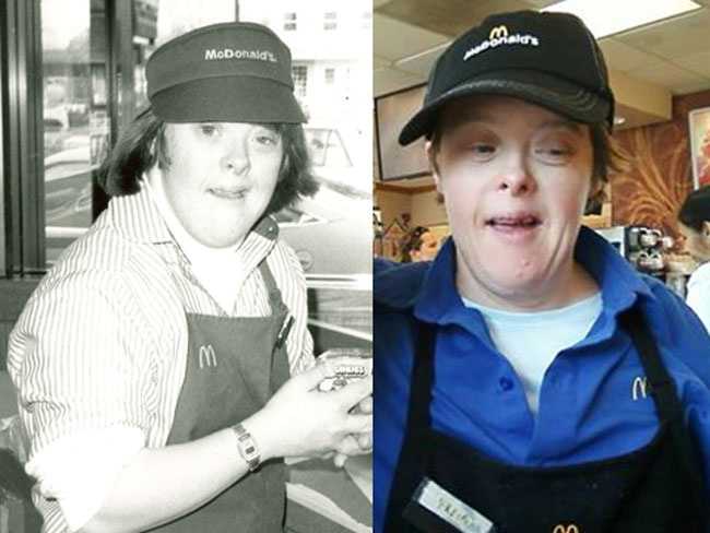 employee with Down syndrome retiring 