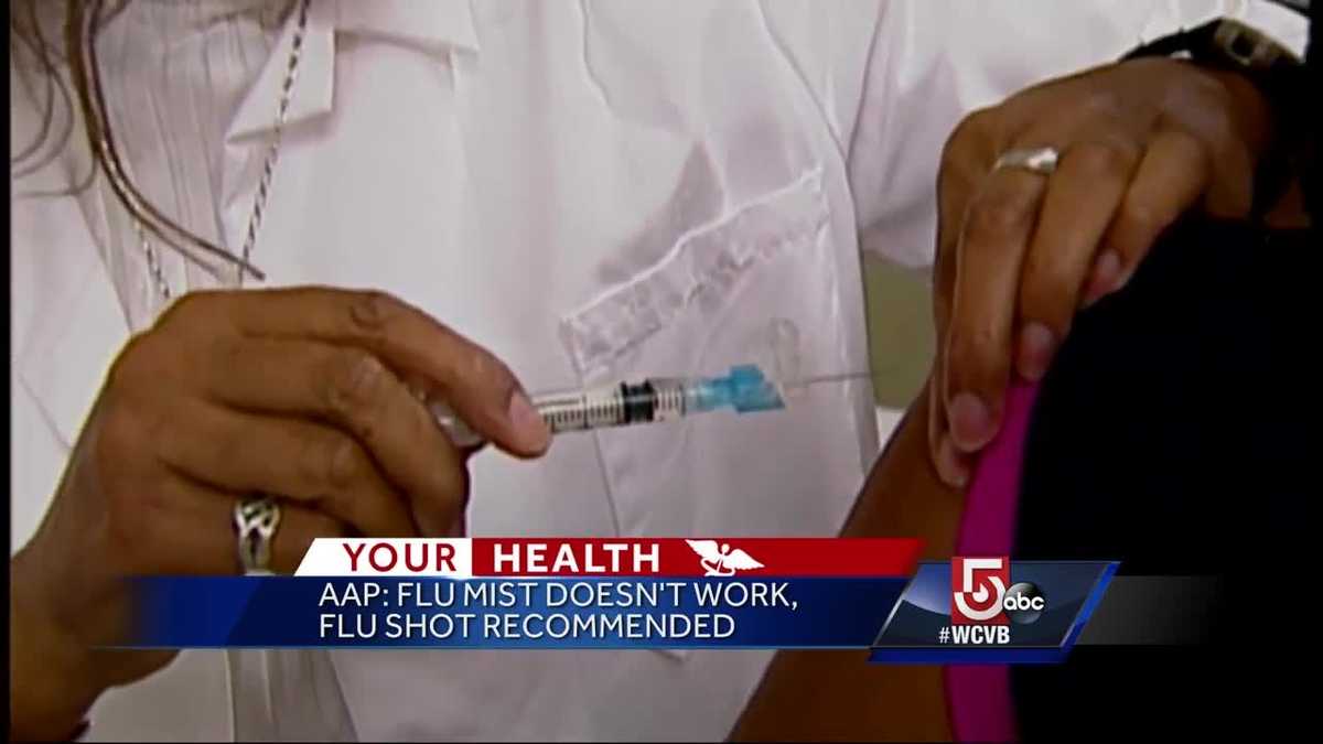 Doctors to parents Flu shots, not nasal spray for kids this season