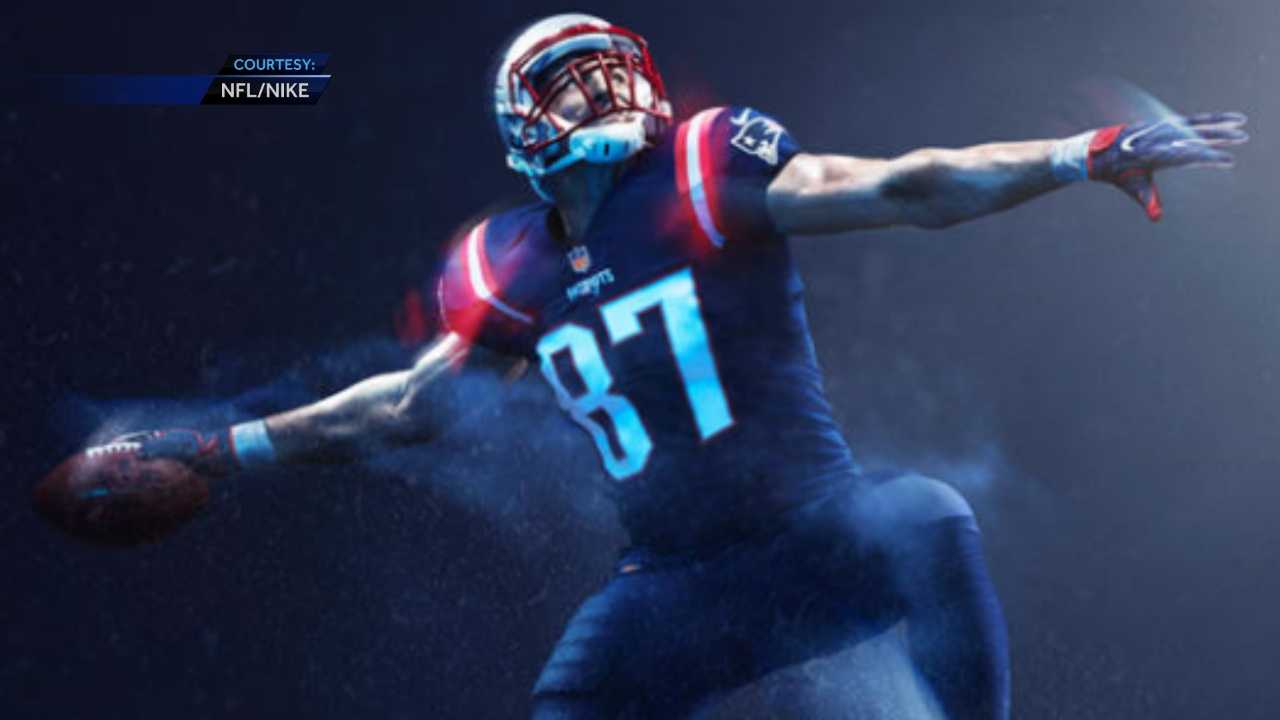 gronk color rush jersey