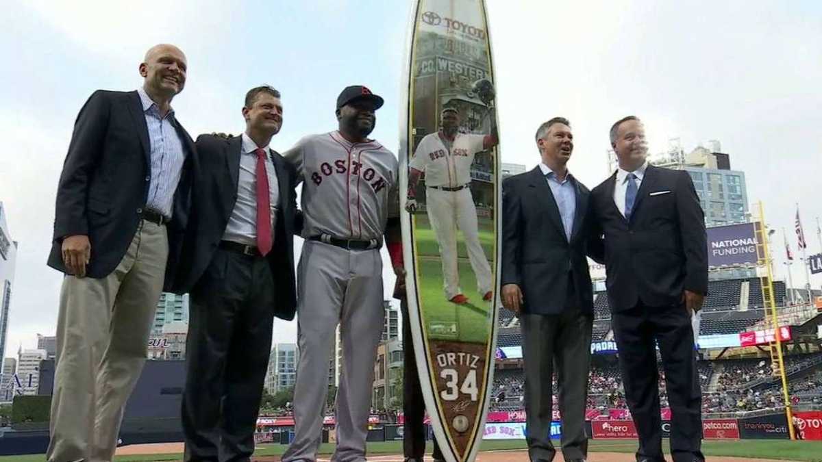 Red Sox pull out stops for David Ortiz: Number retired, bridge named in  honor