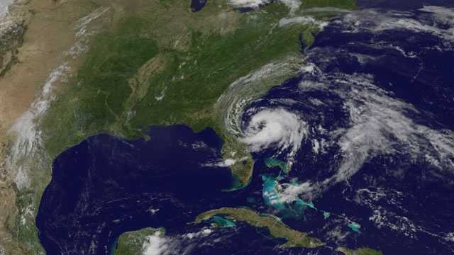 Beryl Makes Landfall As Tropical Storm