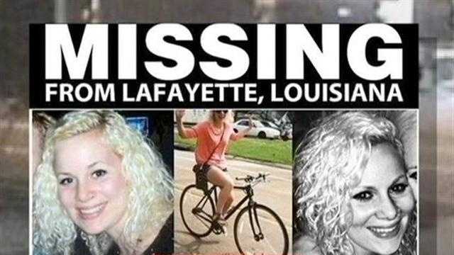 Police find missing ULL student's bike, as search expands across Louisiana and the U.S.