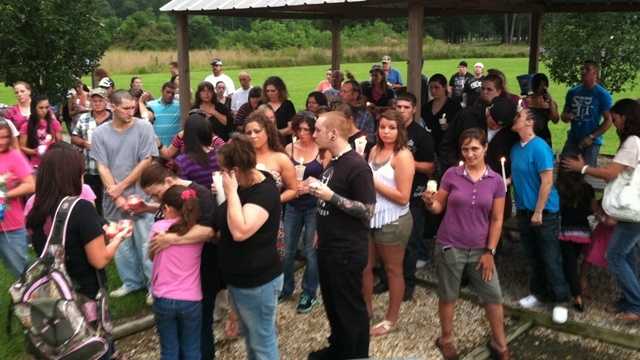 Friends and family gathered in Albany for a candlelight vigil in memory of Jaren Lockhart