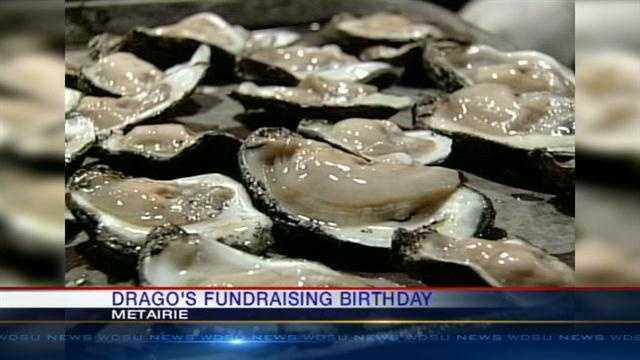 Drago's Restaurant in Metairie hopes to raise $90,000 Wednesday in celebration of its founder's 90th birthday. The proceeds will go toward rebuilding the homes of Hurricane Katrina victims.