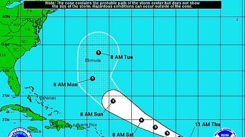 Tropical Storm Joyce forms in Atlantic