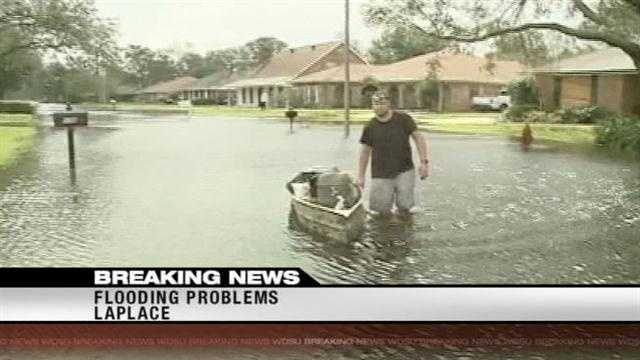 Residents in LaPlace are working to salvage what they can after Hurricane Isaac slammed Louisiana.