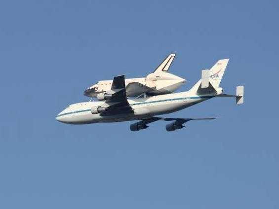 Space Shuttle Endeavour bids farewell to New Orleans and Mississippi