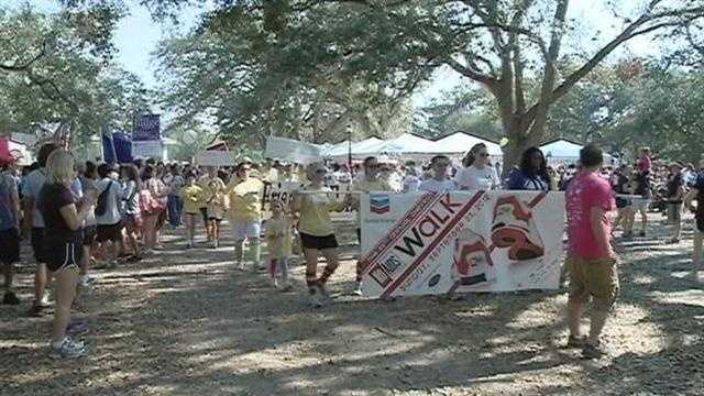 The 23rd annual NO/AIDS Walk helped raise money that will go towards local education and care and services.