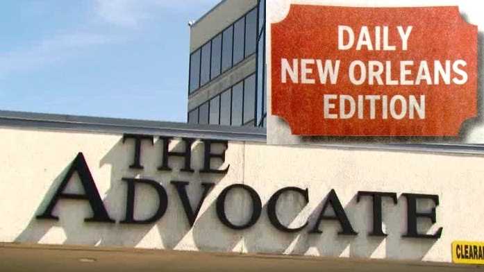 The Advocate began publishing a daily New Orleans edition one week before the Times-Picayune reduced its print schedule.