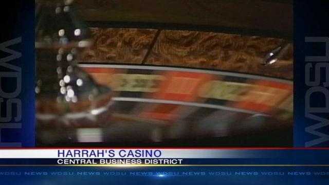 Harrah's holds a job fair in the Central Business District.