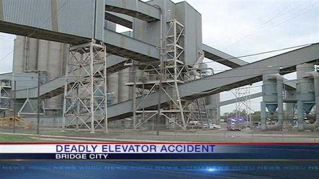An elevator accident at Cargill Grain in Bridge City kills one employee and injures another.
