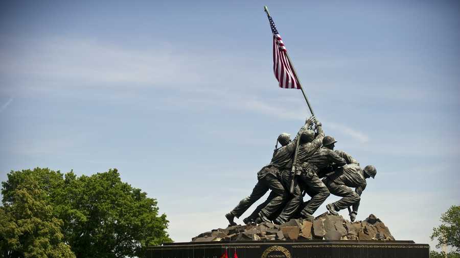 Military monuments across the country