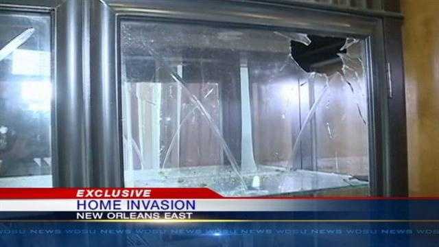 A family is upset and angry after armed men broke into their home Wednesday morning.
