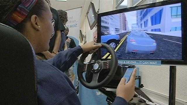 Local Students Get An Close Look At The Dangers Of Texting And Driving