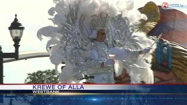 Krewe of Alla rolls on the Westbank.