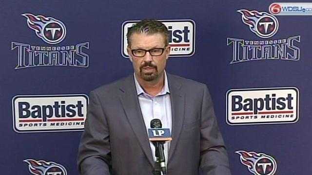 Gregg Williams speaks to the media for the first time since his suspension for his role in the Saints bounty investigation. The Tennessee Titans hired Williams in February, the NFL announced on Thursday.
