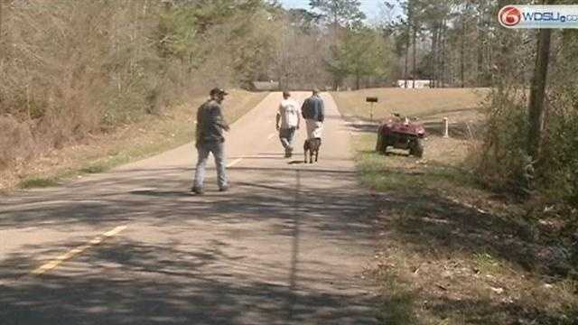 Washington Parish Authorities search for the suspects who shot and killed a dog