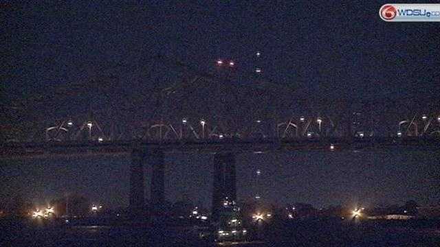 The Young Leadership Council worked to get the lights on the bridge say the state is making a mistake by not turning the lights on.