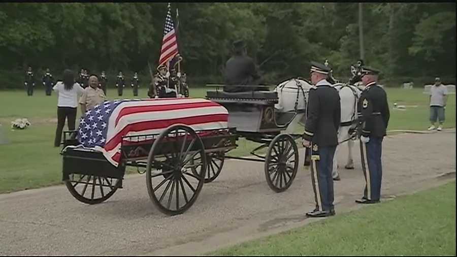 20-year-old Christopher Drake was given a hero's burial after he was killed in the Afghanistan.