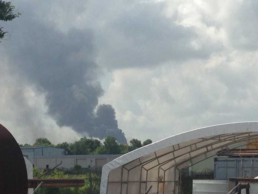 Images: Explosion at chemical plant in Geismar