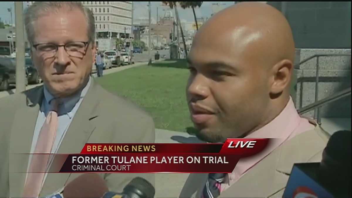 Jury finds former Tulane football player 'not guilty' in armed robbery