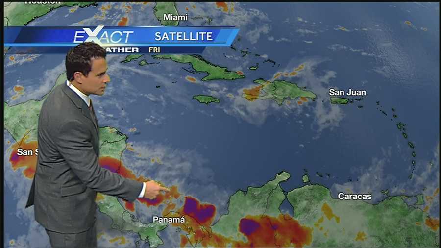 WDSU Exact Weather meteorologist Jay Galle has the latest on the tropical weather.