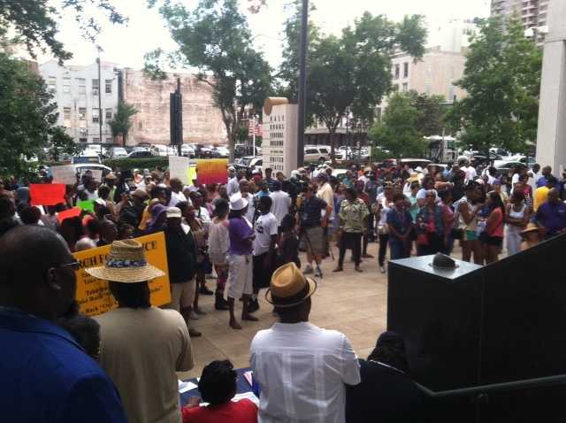 Naacp ‘justice For Trayvon Vigil In New Orleans