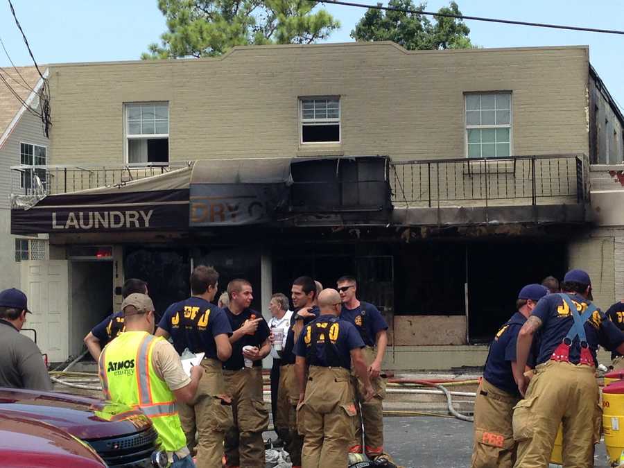 Images Crews battle 3alarm fire in Harahan
