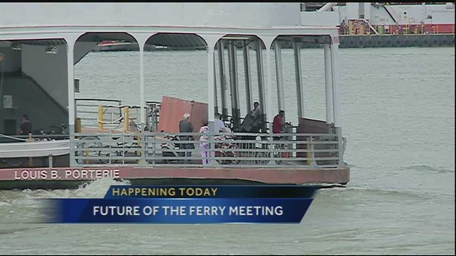 The RTA will hold a meeting to get public input on the proposal to mandate a $2 fare on the Algiers-Canal St. Ferry