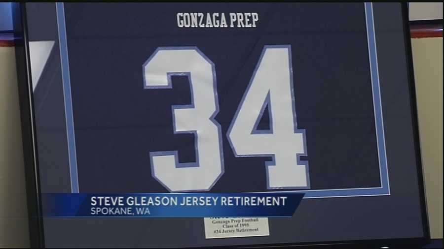Gleason starred at Gonzaga Prep in Spokane, Washington before going on to play for Washington State and, of course, the New Orleans Saints.