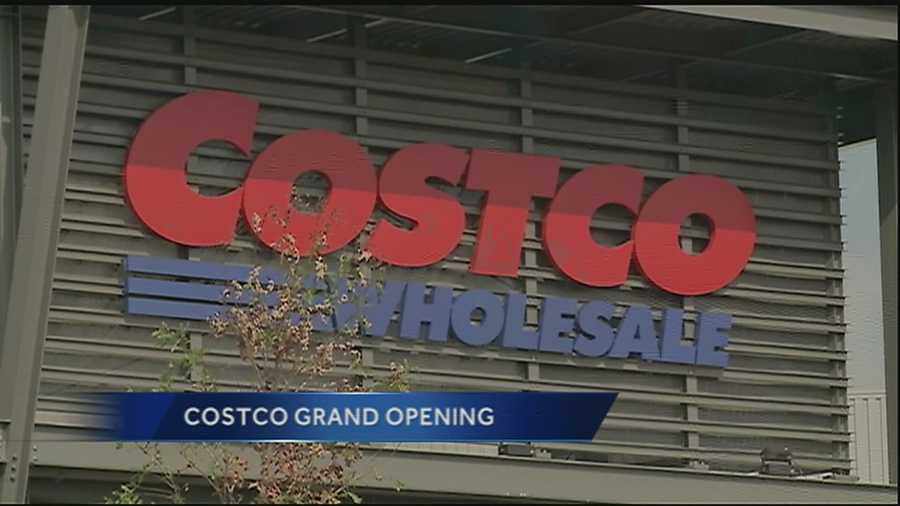 Costco prepares to open its doors to public