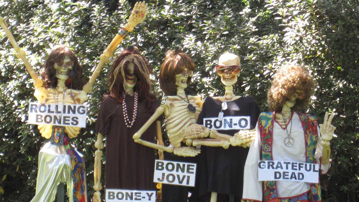 Images Skeleton House on St. Charles Ave. scares up good puns