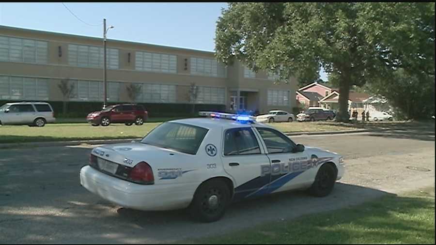 St. Augustine High School was briefly placed on lockdown Friday.