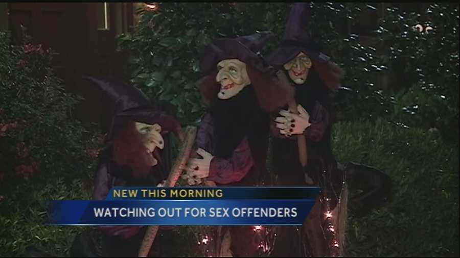 There are programs in place to keep kids safe from registered sex offenders this Halloween.