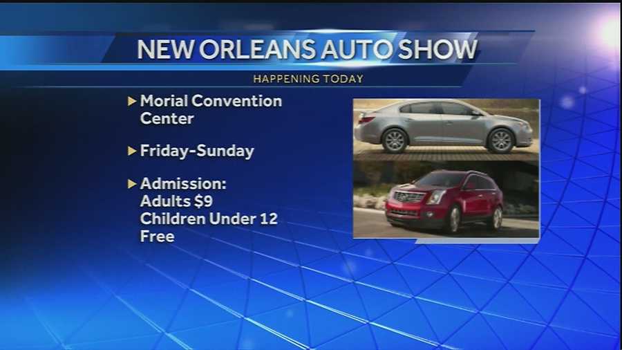 The big auto show is happening in the Crescent City this weekend. Here’s a preview of the new technology being featured in some upcoming General Motors models.
