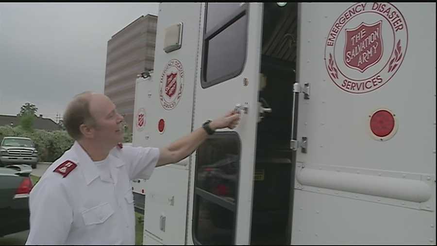 Local agencies are preparing to send aid to towns crippled by the tornado outbreak this week.