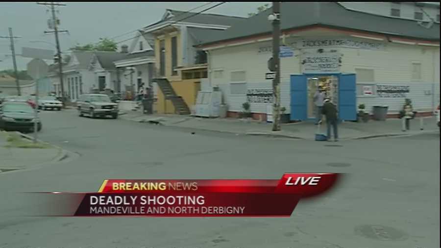 The NOPD is investigating a shooting that left one man dead in the 1700 block of Mandeville Street.