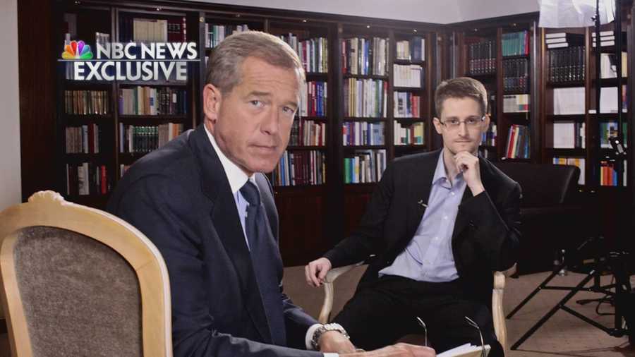 Brian Williams interviews Edward Snowden