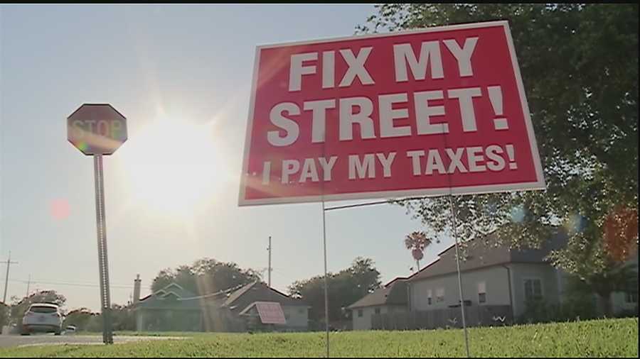 Gina Swanson reports on the efforts to fix streets and potholes.
