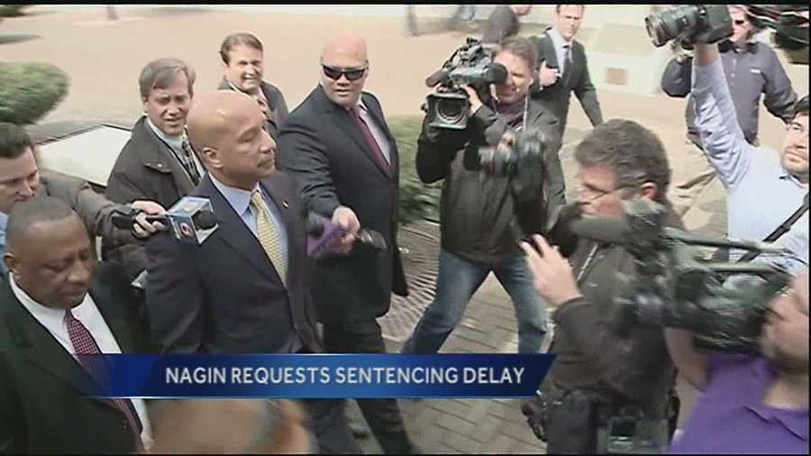 According to court documents filed Tuesday, Nagin's attorney Robert Jenkins filed a request to delay the sentencing in his client's case to June 27.