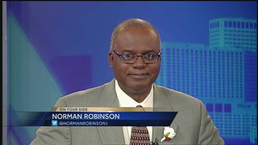 Norman Robinson bids farewell to the anchor desk and heads into retirement.
