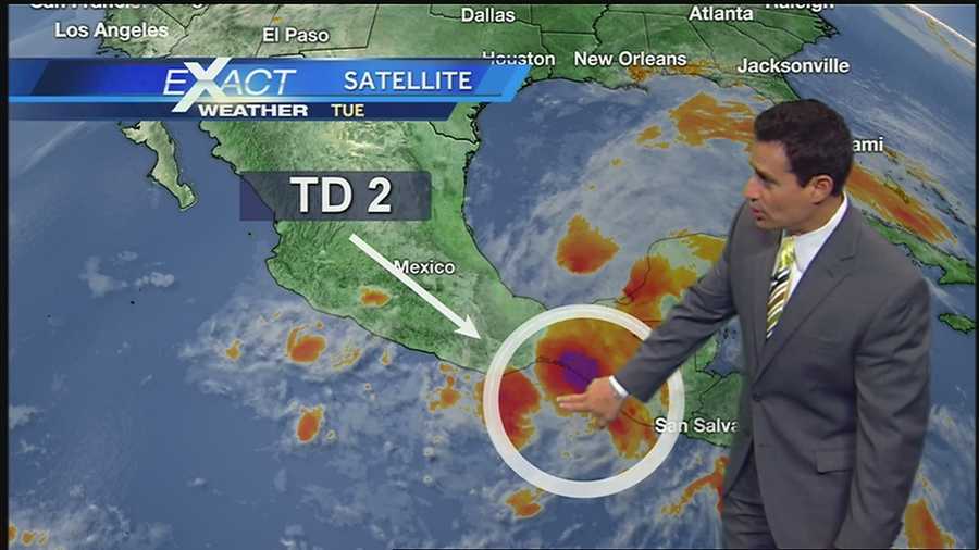 WDSU Exact Weather meteorlogist Jay Gallé is monitoring the developments off the coast of Mexico