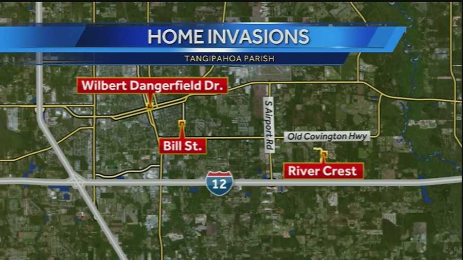 Residents on the Northshore say there have been at least three home invasion-type crimes since Friday -- one of which ended with the homeowner killed.