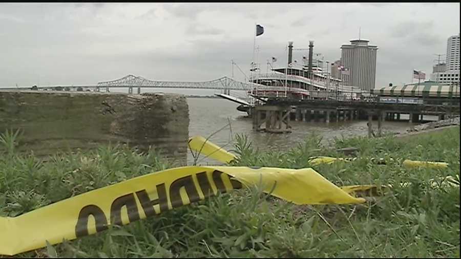 New Orleans and Harbor Police pulled the body of an unidentified man out of the Mississippi River near the Governor Nicholls Street Wharf Sunday.