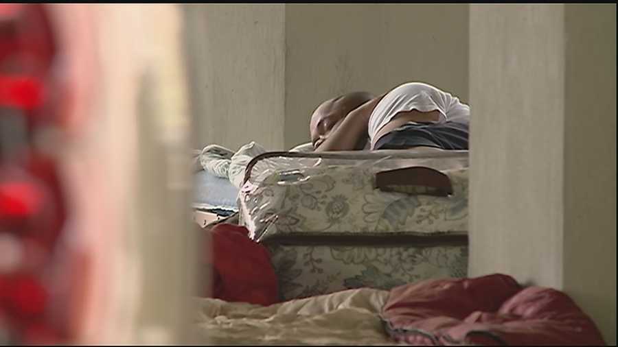 While it could appear to some that the homeless population is growing, officials say the numbers are actually down from last year.