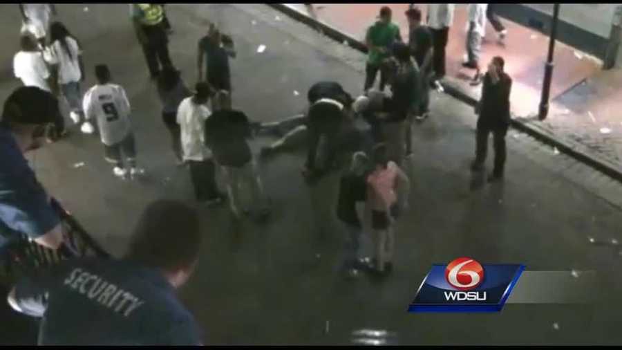 Surveillance images: Bourbon Street shooting