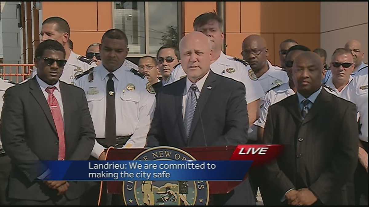 NOPD, mayor discuss New Orleans weekend killings