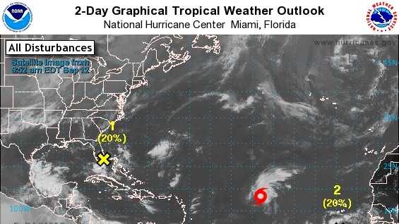 Disturbance with chances of tropical development moving into Gulf; NHC ...
