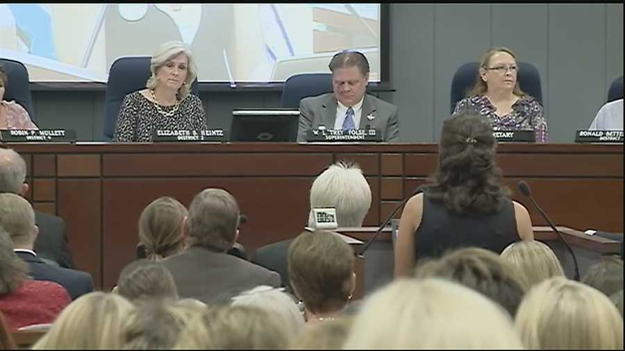 Parents in St. Tammany Parish voice their concerns over Common Core.